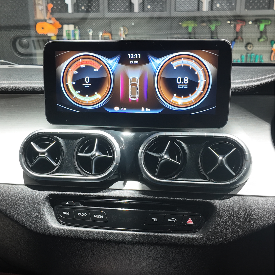 Mercedes-Benz X Class W470 (2015-2021) Apple CarPlay Android Auto 10.25" Touch Screen