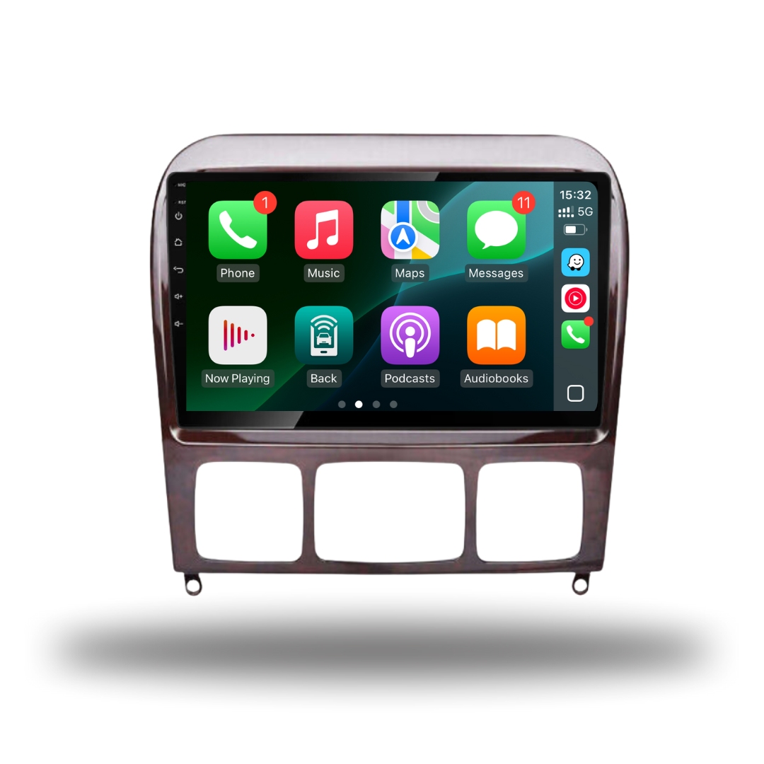 Mercedes-Benz S-Class Apple Carplay / Android Auto 9" Stereo Upgrade