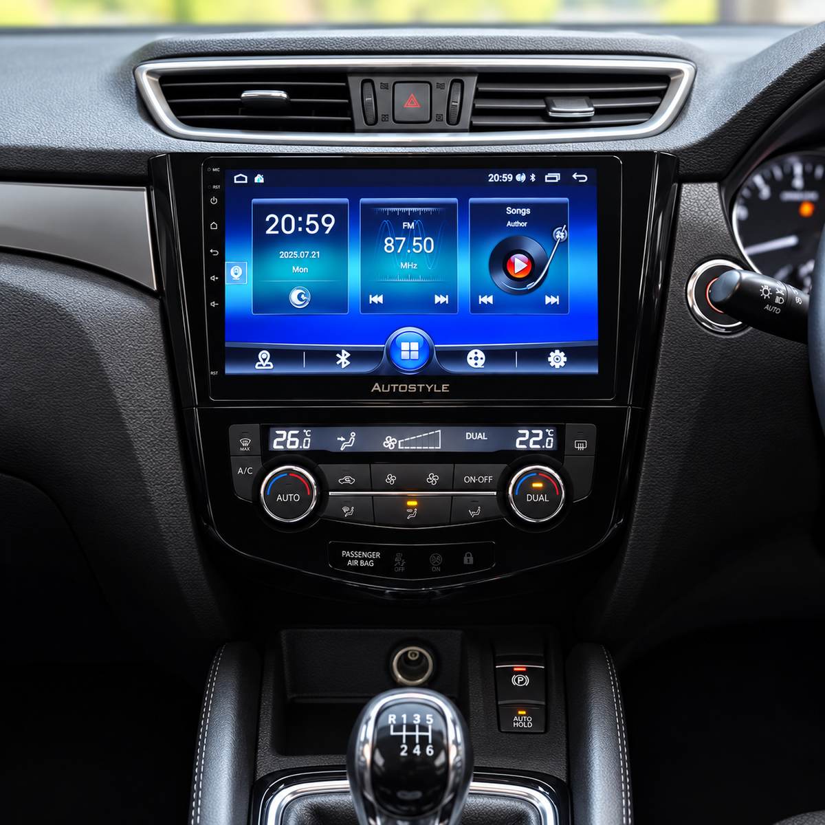 Nissan Qashqai / X-Trail Rogue T32 Apple Carplay / Android Auto 10" Stereo Upgrade (2013-20)