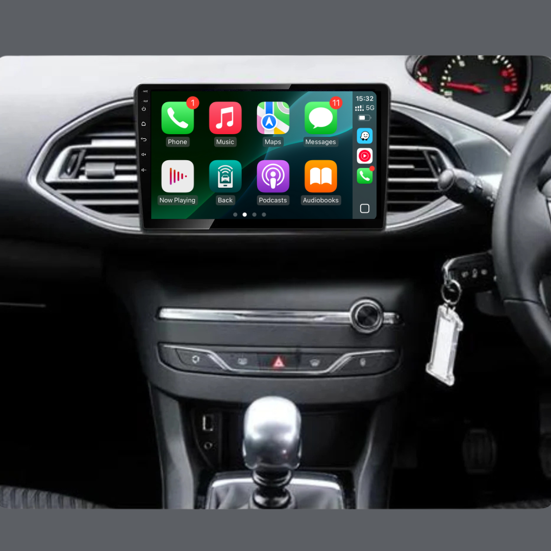 Peugeot 308S /308 / T9 Apple Carplay / Android Auto 9" Stereo Upgrade 2013-2021