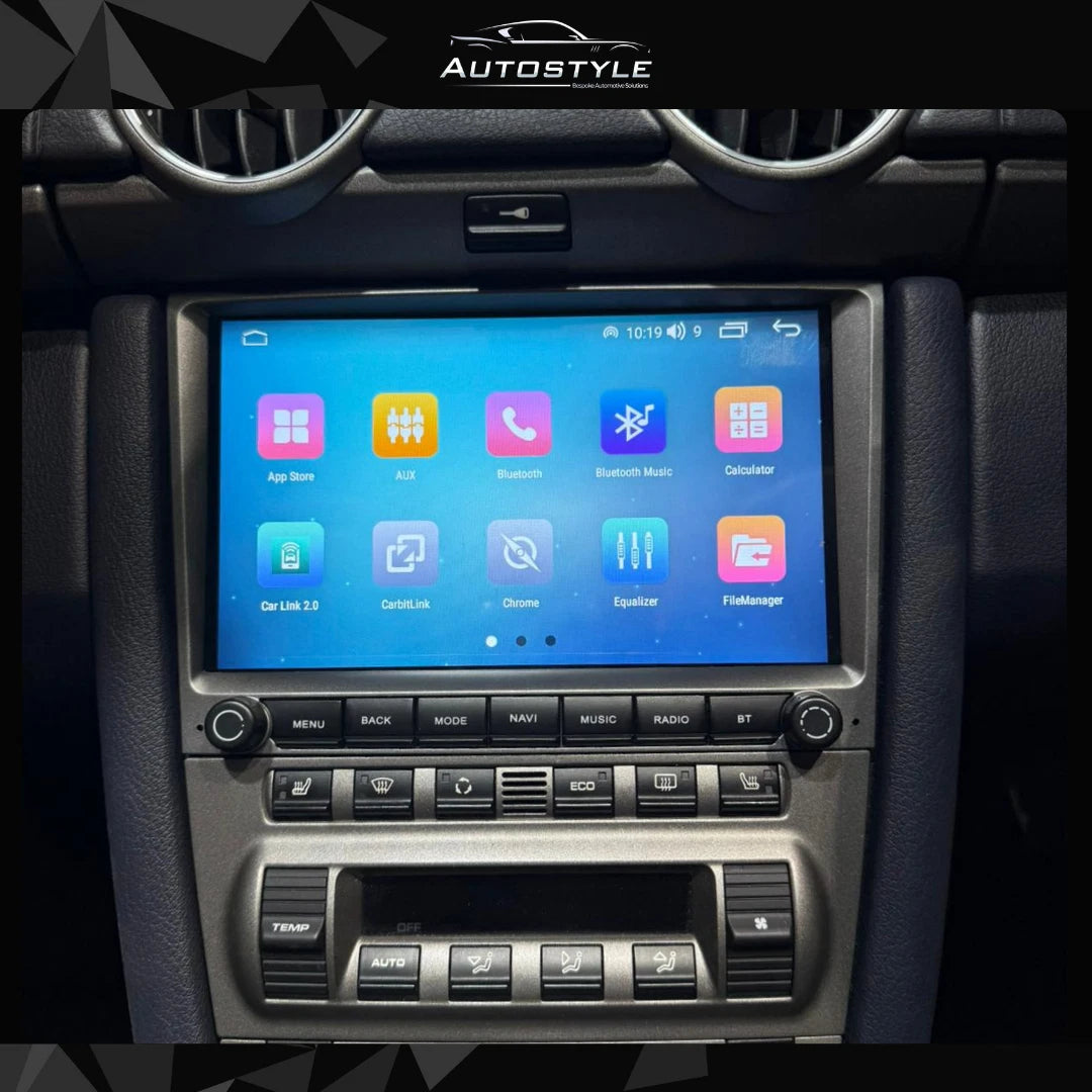 Porsche BOXSTER Apple Carplay / Android Auto 9" Stereo Upgrade