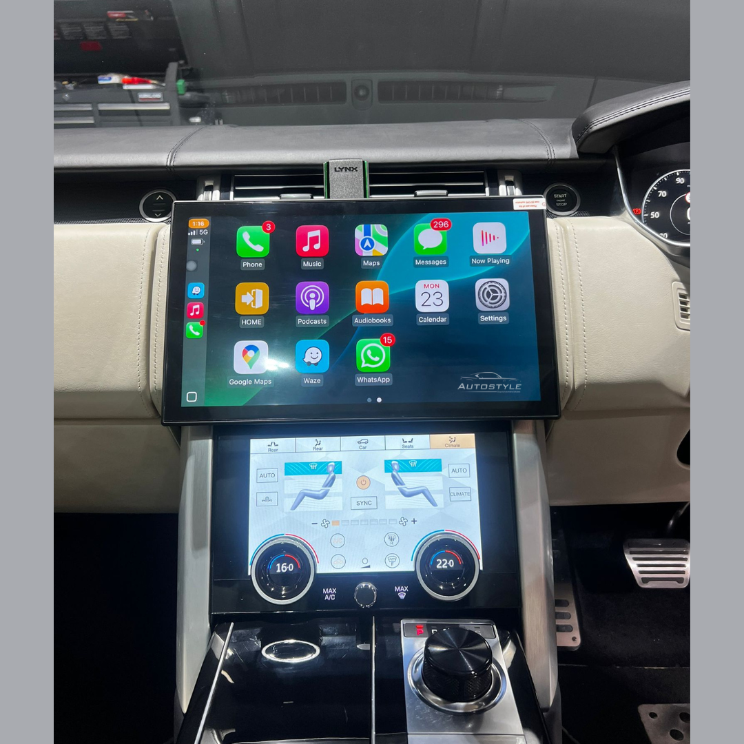 Range Rover Vogue L405 13.3" (2013-ON) Android Screen Upgrade and Wireless Apple CarPlay