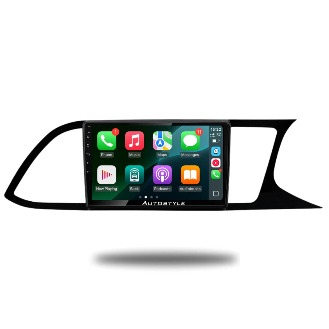 SEAT Leon Apple Carplay / Android Auto 9" Stereo Upgrade 2012-2020
