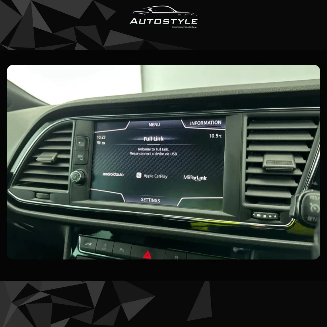 SEAT Leon Apple Carplay / Android Auto 9" Stereo Upgrade 2012-2020