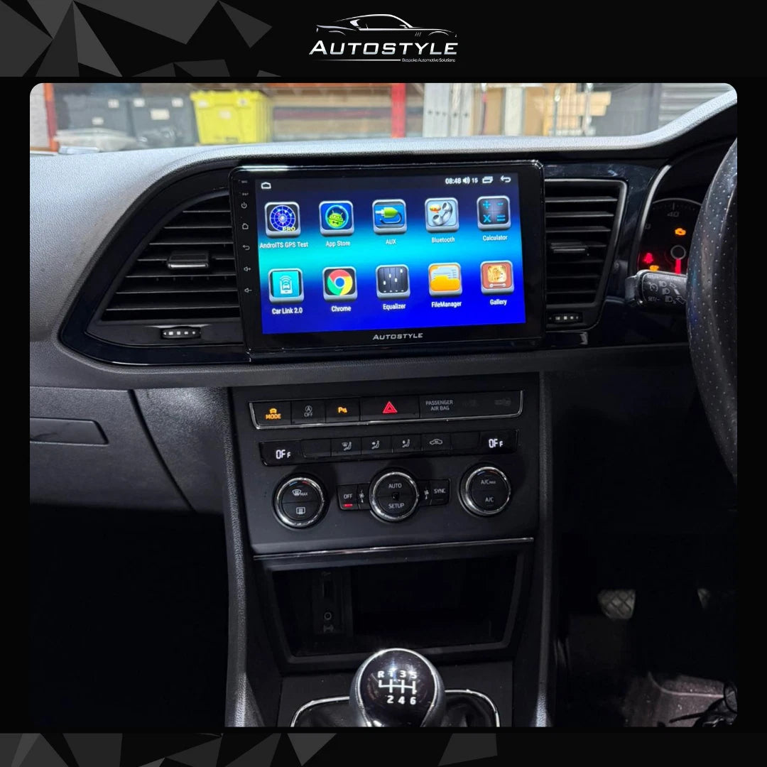 SEAT Leon Apple Carplay / Android Auto 9" Stereo Upgrade 2012-2020