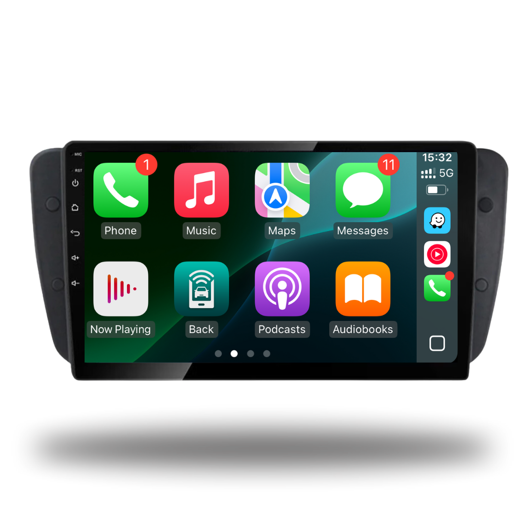 SEAT IBIZA (2008-2015) Apple Carplay / Android Auto 9" Stereo Upgrade