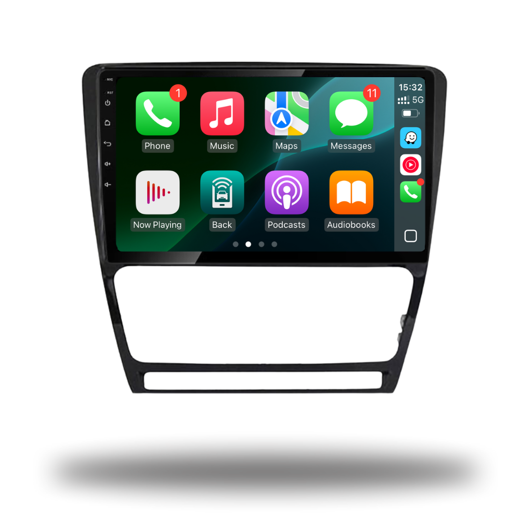 Skoda Octavia Apple Carplay / Android Auto 9" Stereo Upgrade (2008-2013)