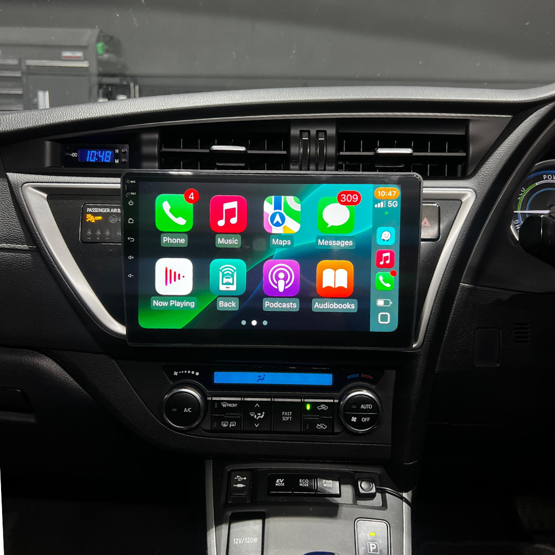 Toyota Auris Apple Carplay / Android Auto 10" Stereo Upgrade (2012-2015)