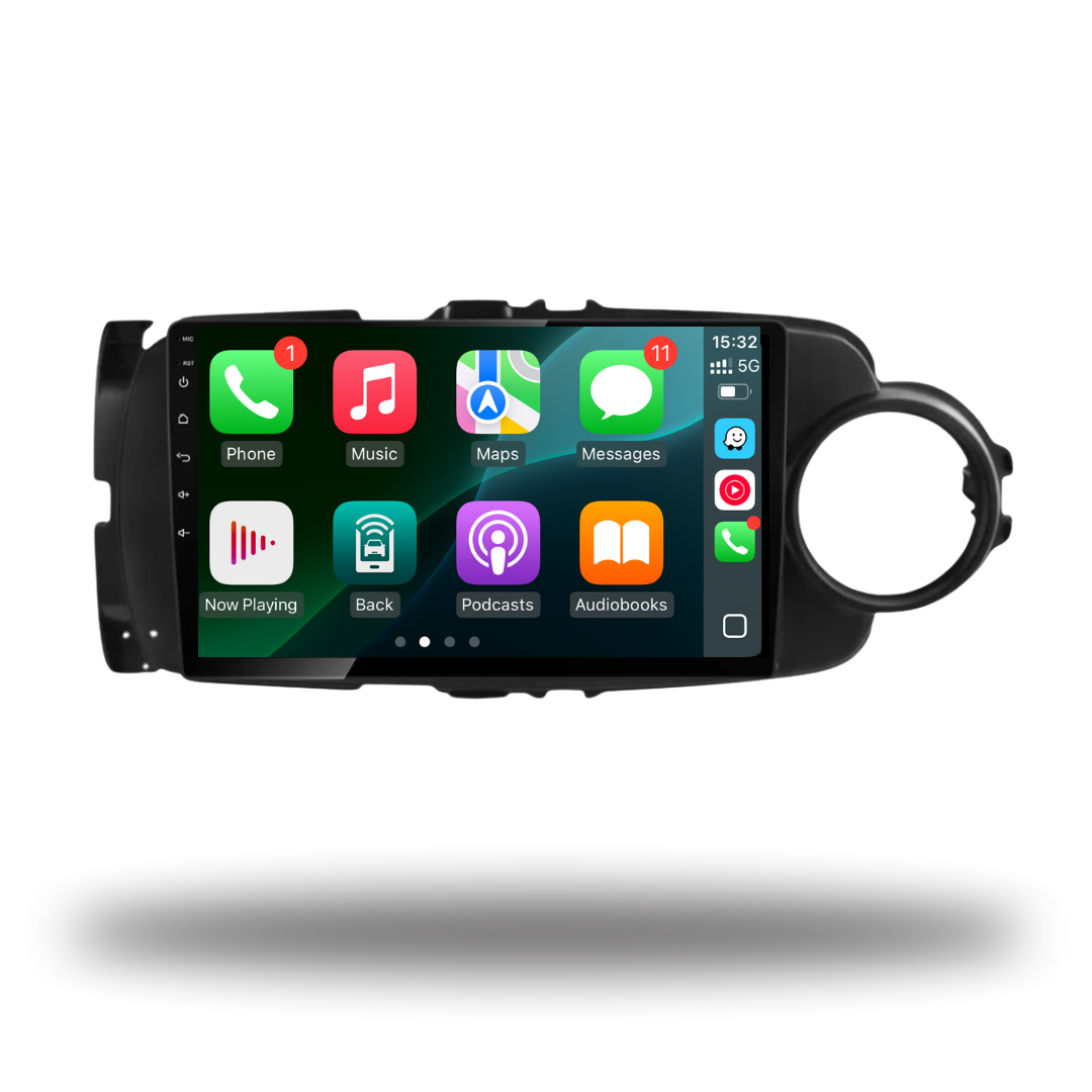 Toyota Yaris Vitz Apple Carplay / Android Auto 9" Stereo Upgrade