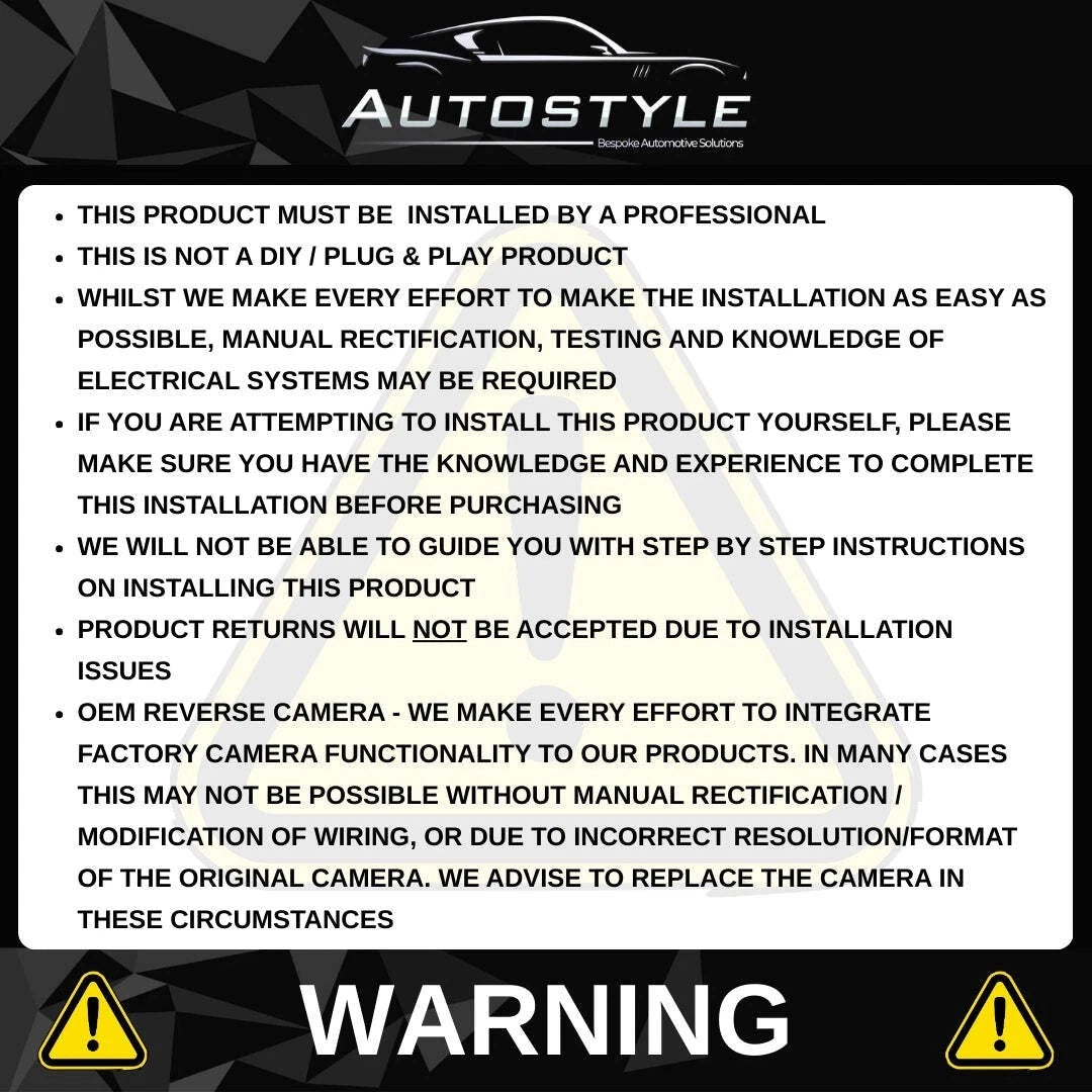 VW Caravelle T6 Apple Carplay / Android Auto 9" Stereo Upgrade
