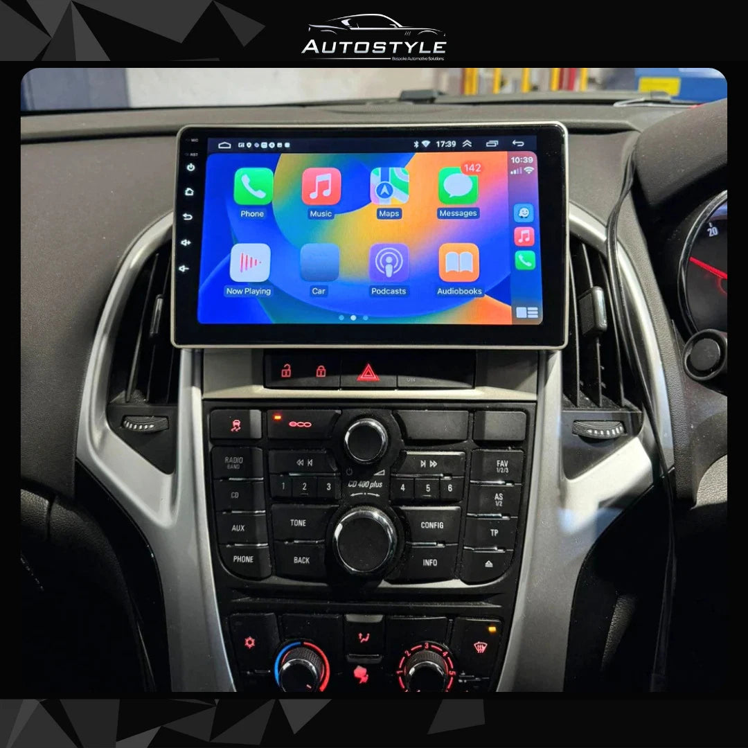 Vauxhall Astra J Apple Carplay / Android Auto 9" Stereo Upgrade 2009-2016