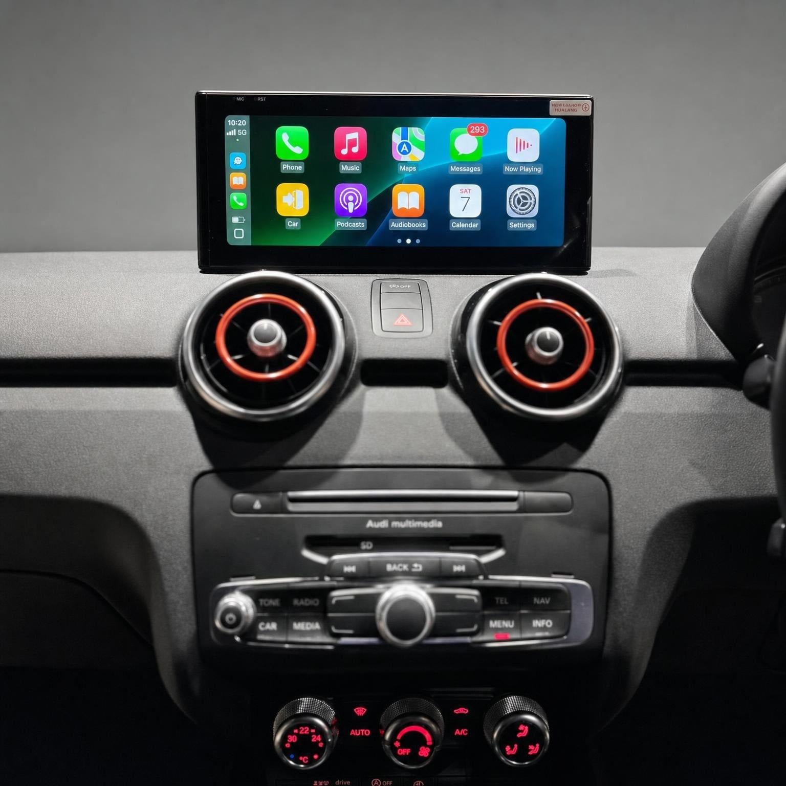 Audi A1 Apple CarPlay Android Auto 10.25" Stereo Upgrade (2010-2018)