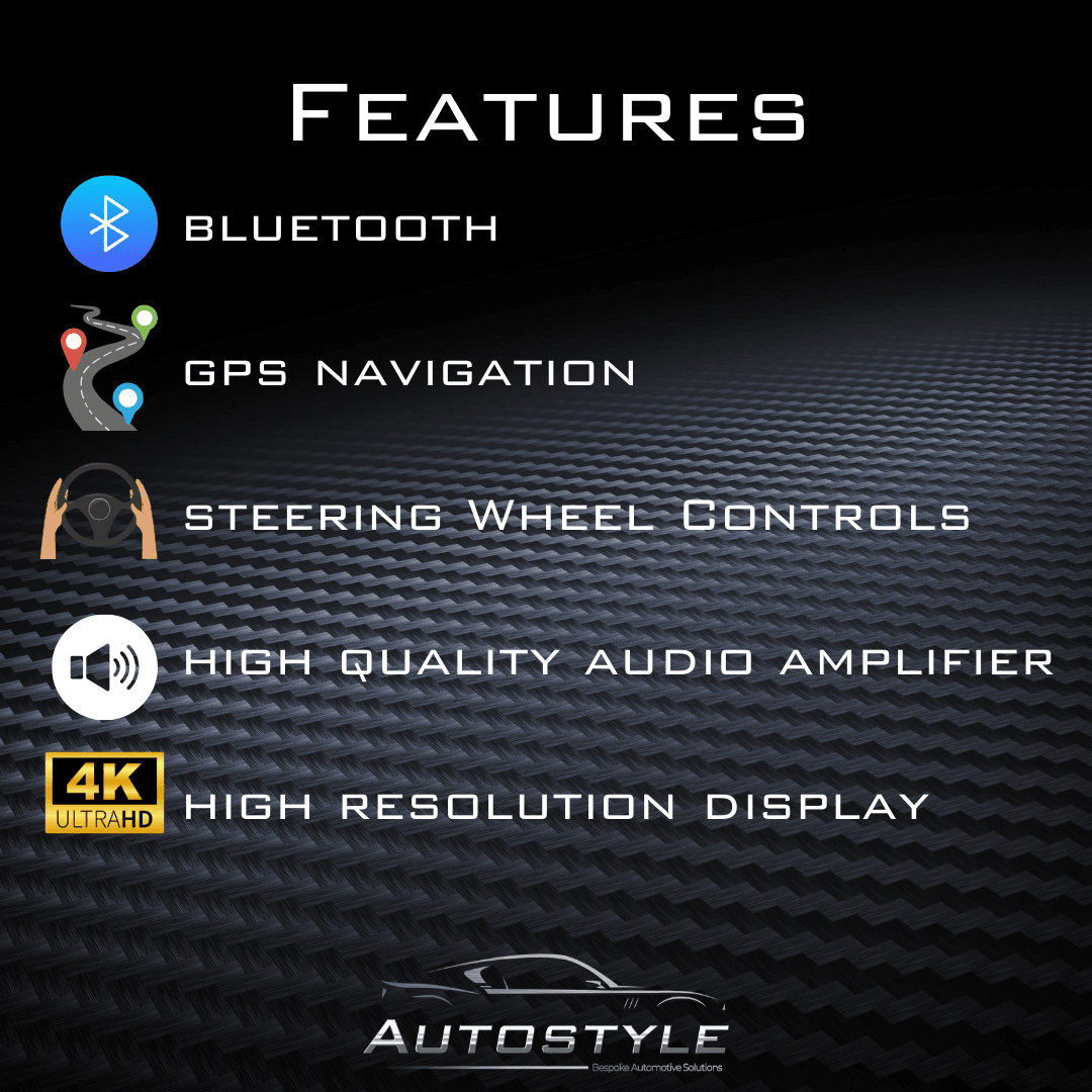 Fiat Ducato - Citroen Relay - Peugeot Boxer Apple Carplay / Android Auto 9" Stereo Upgrade