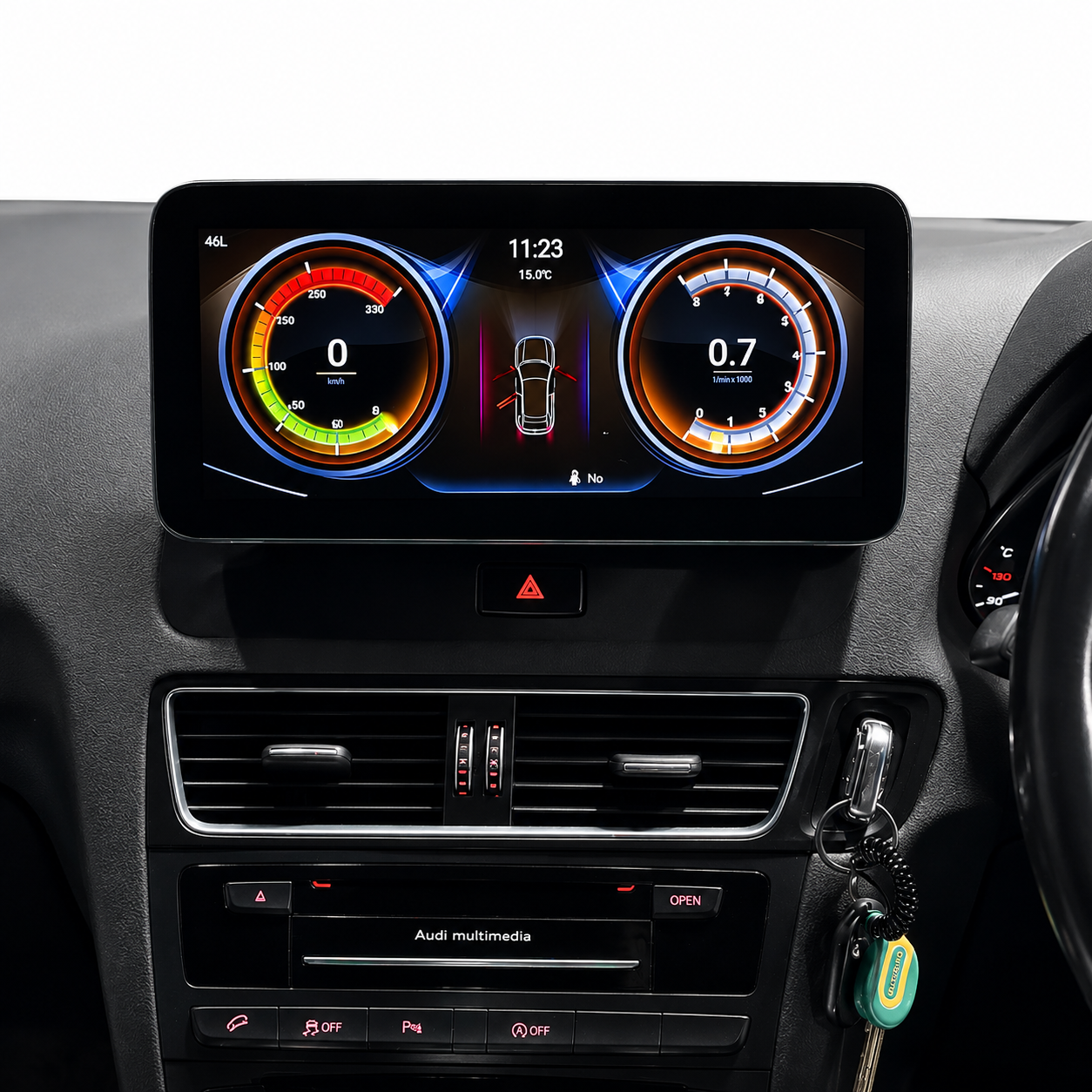 Audi Q5 (2009-2016) Apple CarPlay Android Auto 10.25" Touch Screen RHD