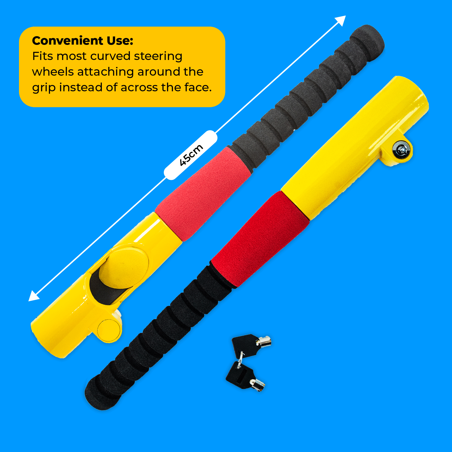 Baseball Steering Lock - AUTOSTYLE UK