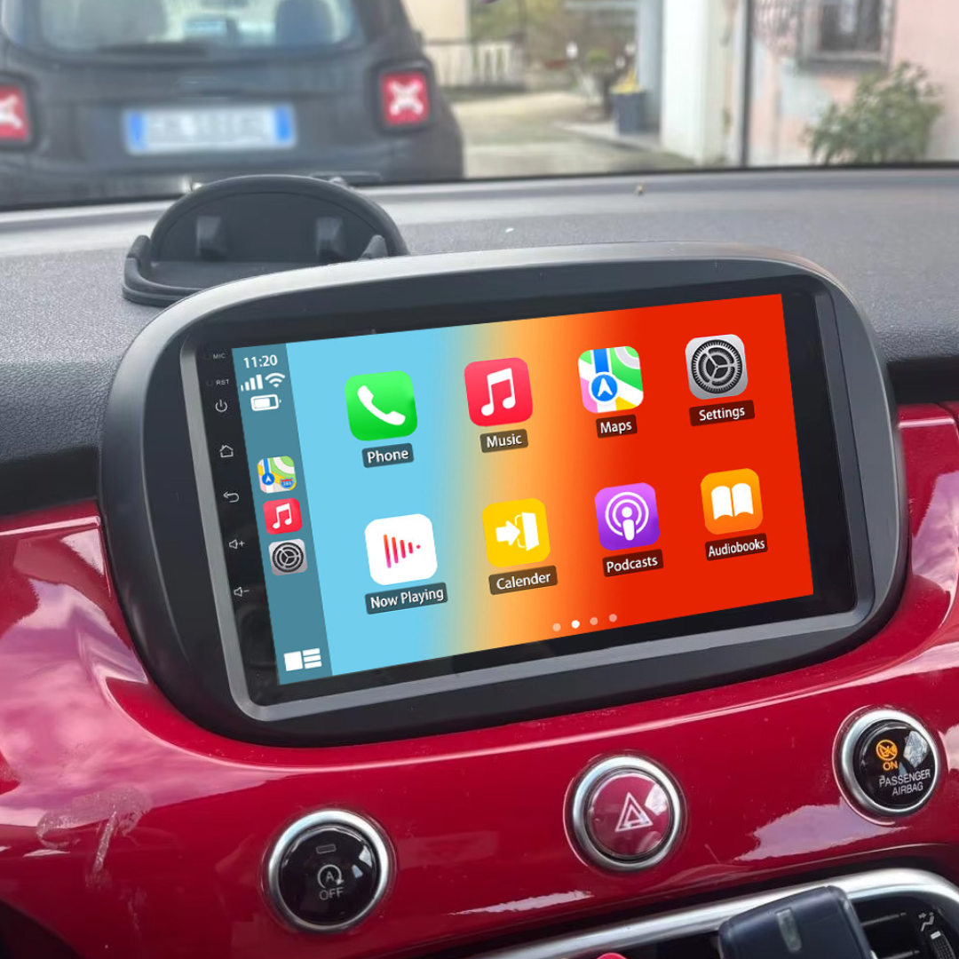 Fiat 500X Apple Carplay / Android Auto 9" Stereo Upgrade