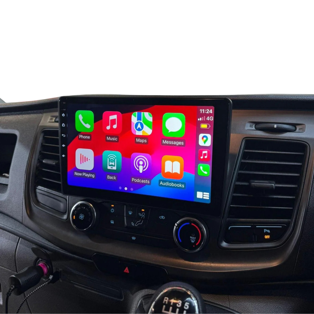 Ford Transit Custom Apple Carplay / Android Auto 10" Stereo Upgrade