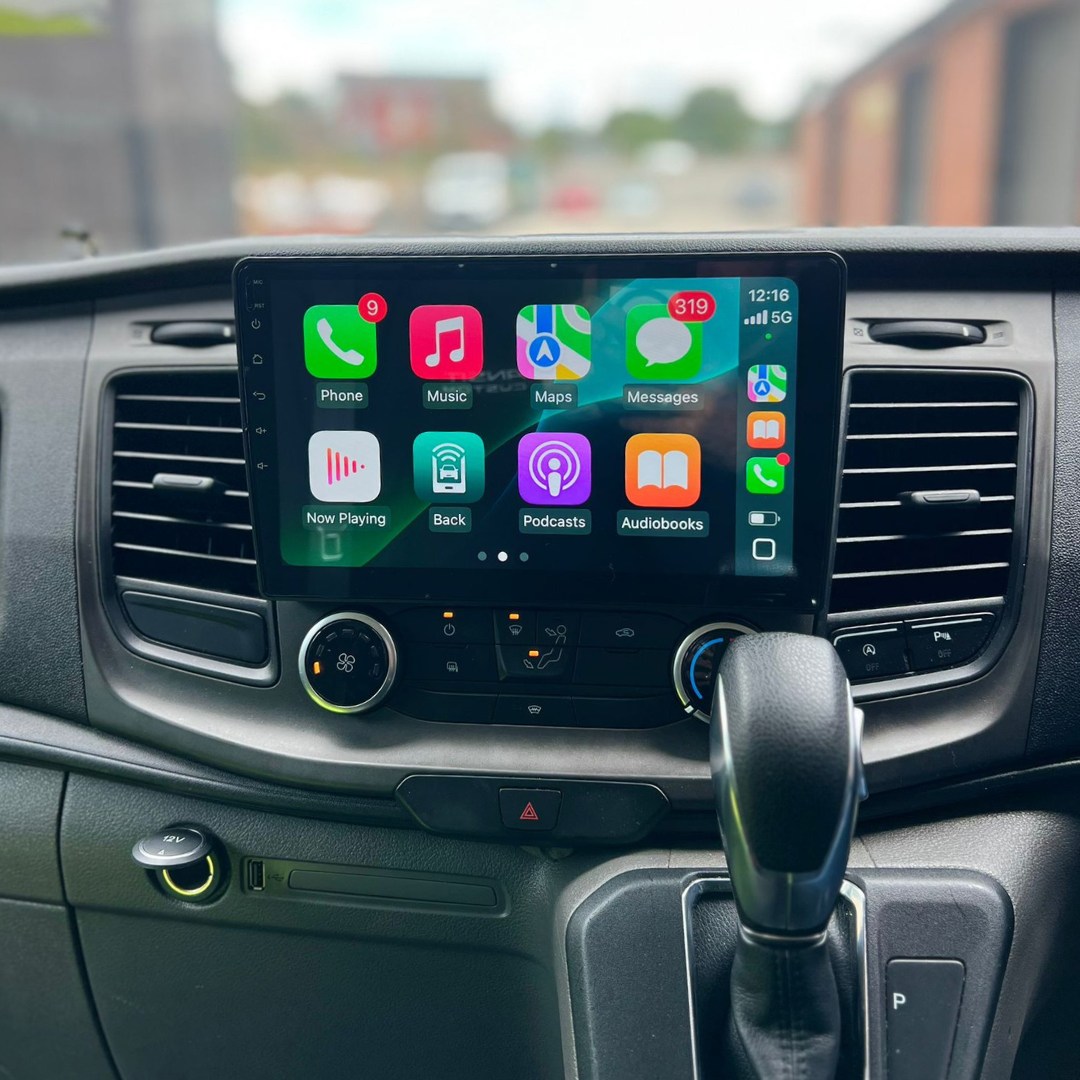 Ford Transit Custom Apple Carplay / Android Auto 10" Stereo Upgrade