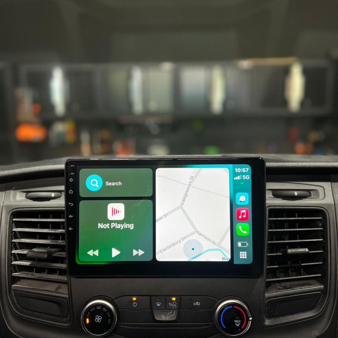 Ford Transit Custom Apple Carplay / Android Auto 10" Stereo Upgrade