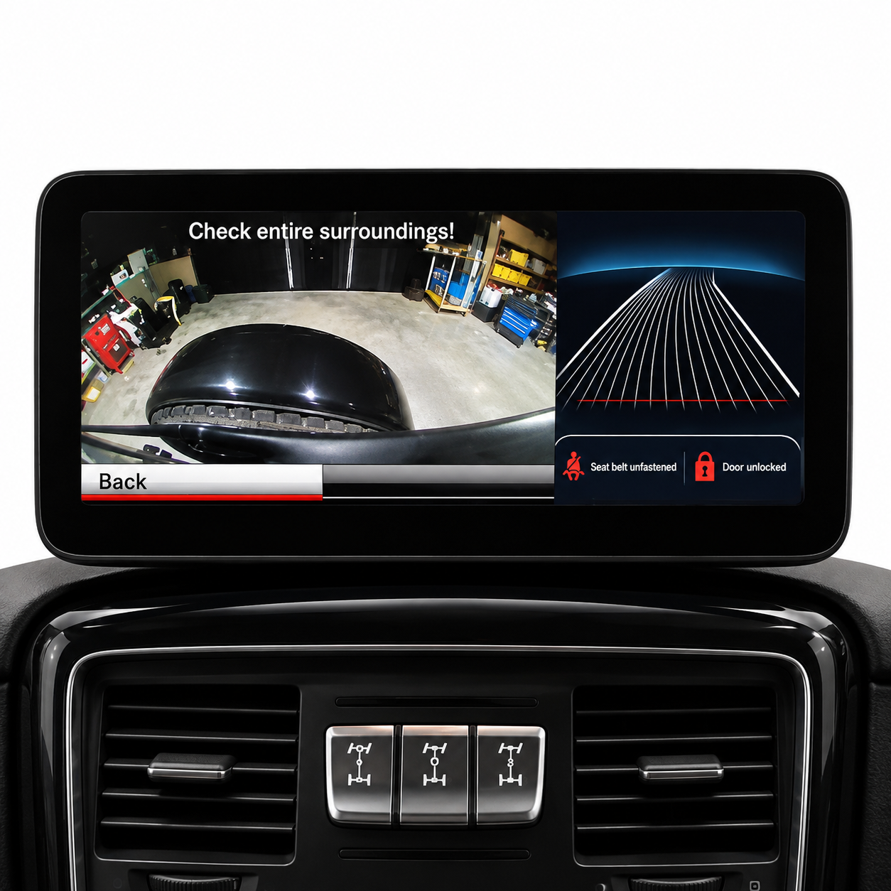 Mercedes-Benz G Class G350/G500/G63/G65 (2010-2017) Apple CarPlay Android Auto 10.25" Touch Screen