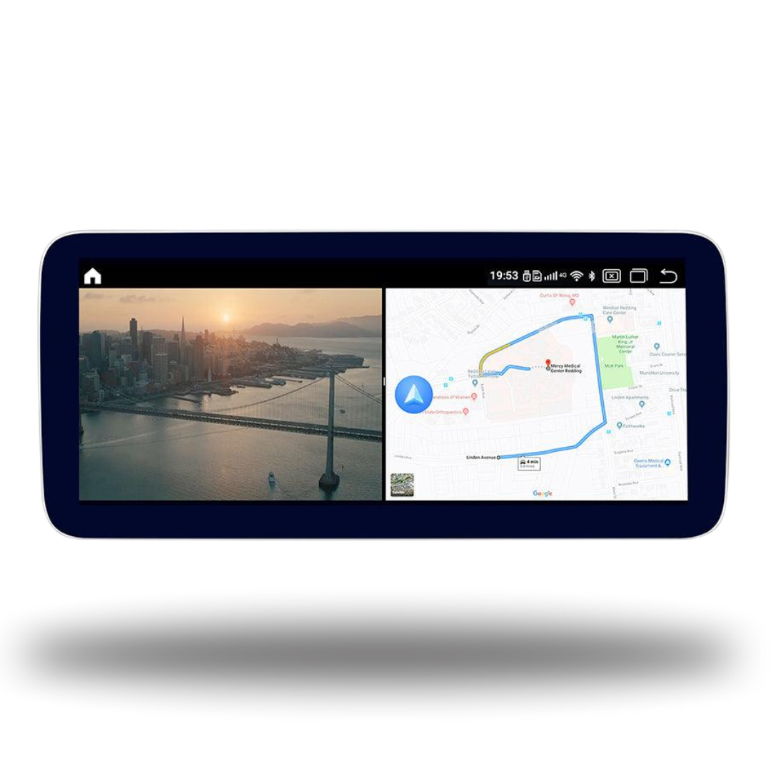 Mercedes-Benz GLC (2016-2022) Apple CarPlay Android Auto 12.3" Touch Screen