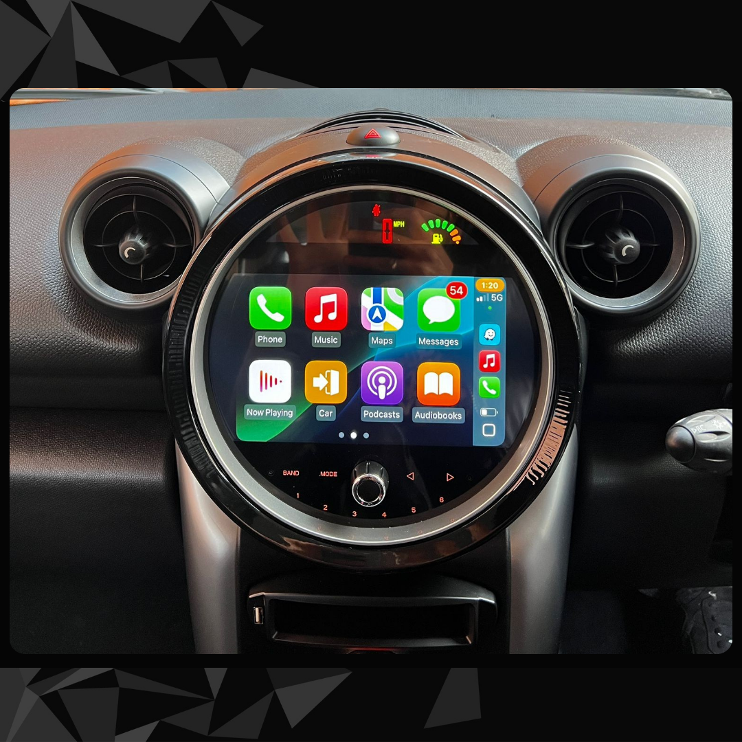 Mini Cooper S F55/F56 NBT Countryman Apple Carplay / Android Auto 9" Stereo Upgrade (2014-2016)