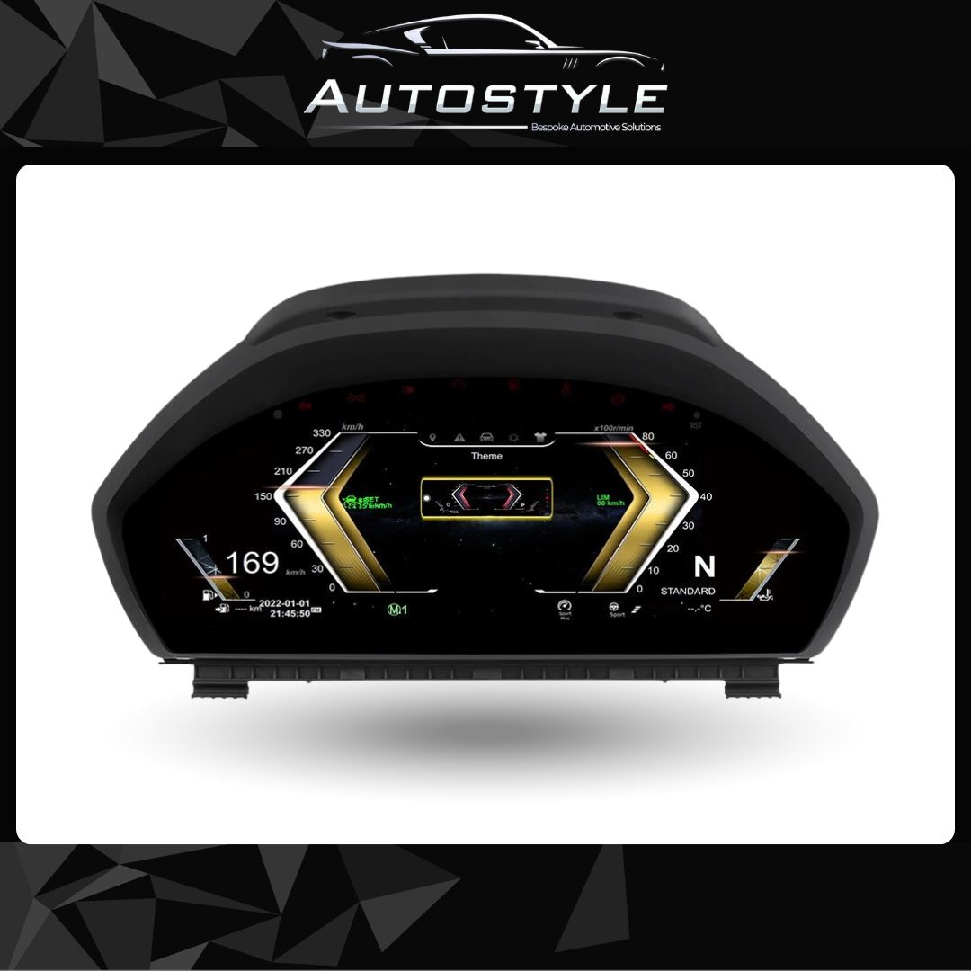 BMW 3 4 Series Virtual Clock Instrument Cluster Digital Dash Upgrade F Series