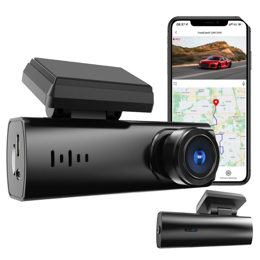 A207 Front & Rear Dashcam 32GB WiFi GPS
