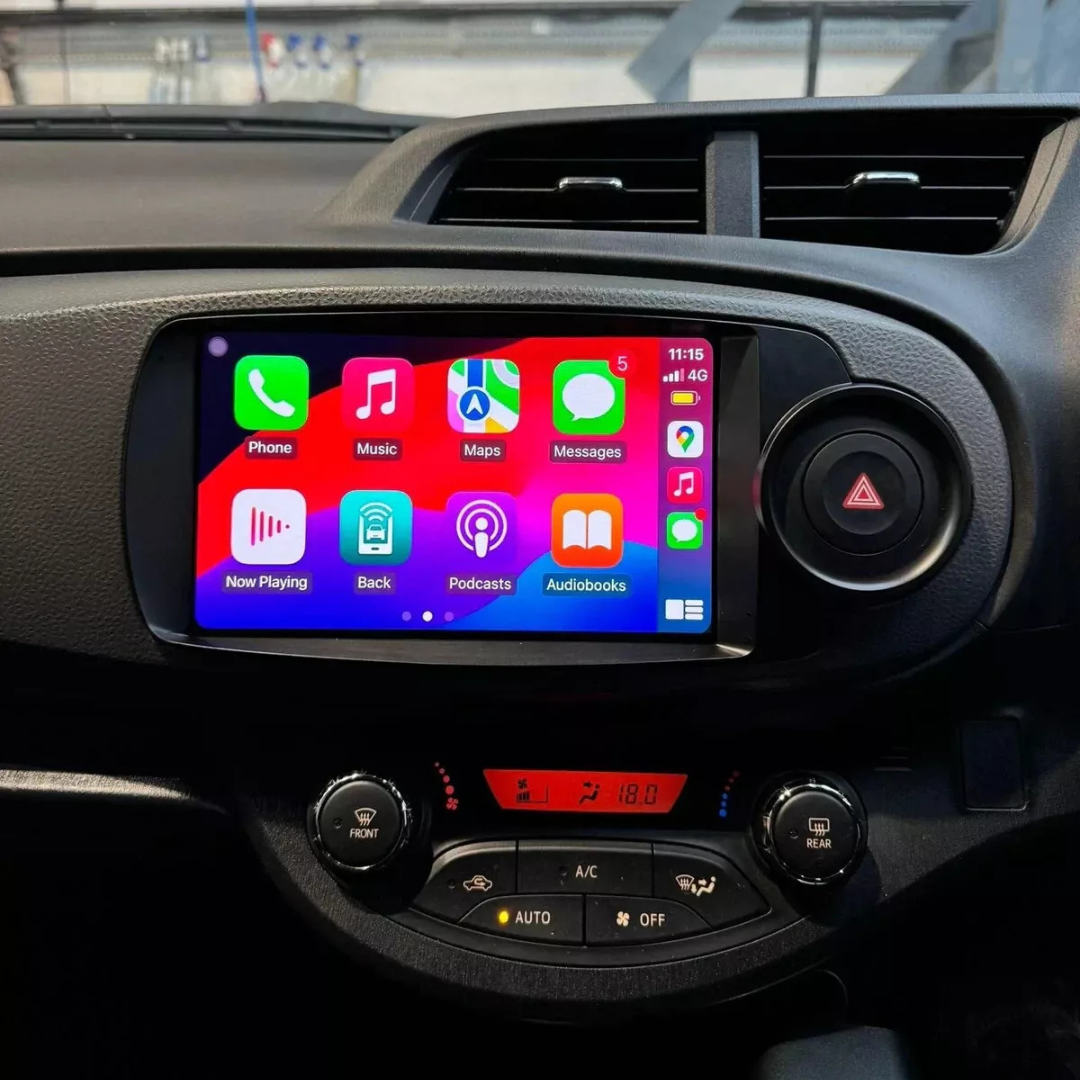 Toyota Yaris Vitz Apple Carplay / Android Auto 9" Stereo Upgrade
