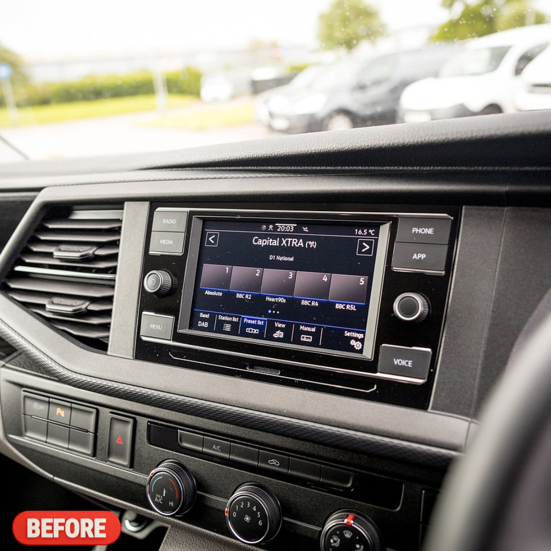 VW Transporter T6 Apple Carplay / Android Auto 9" Stereo Upgrade