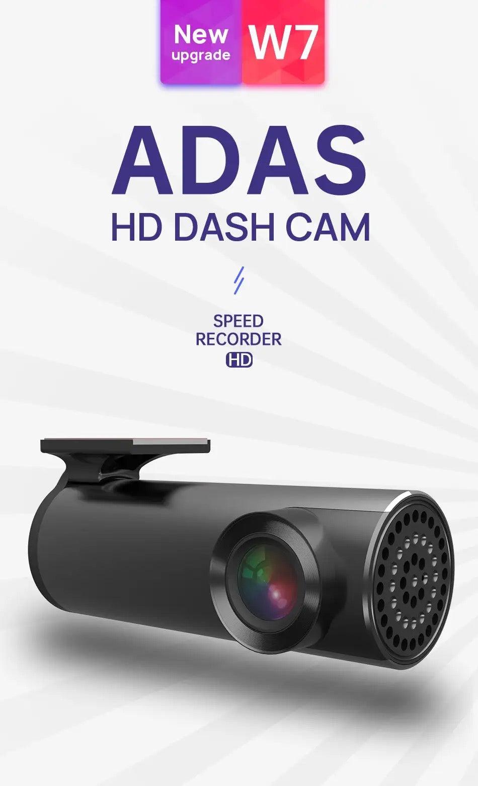W7 1080P HD DVR DASH CAMERA ADAS FOR ANDROID SCREENS - AUTOSTYLE UK