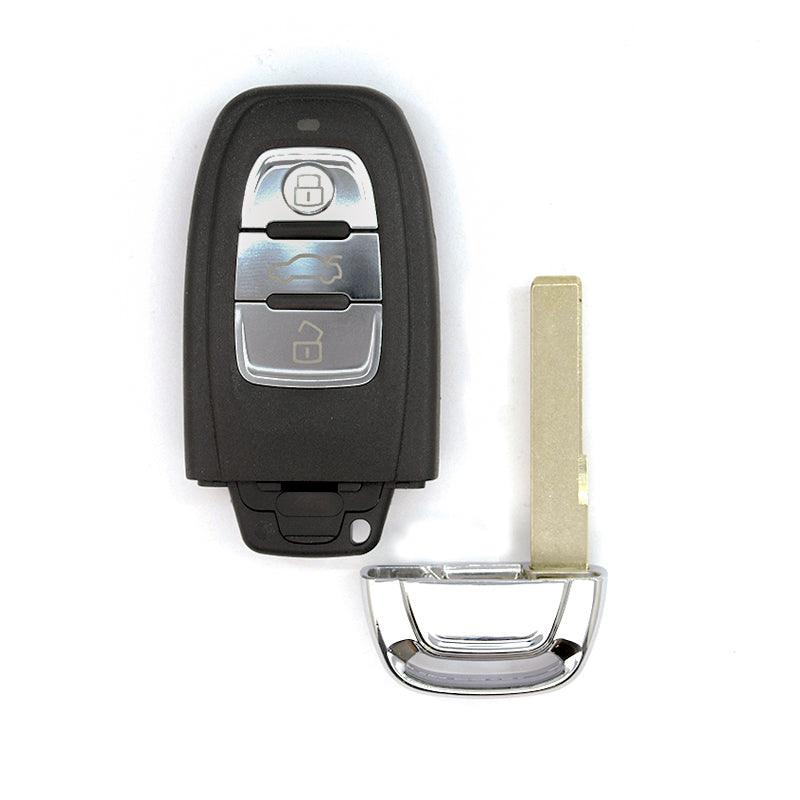 Audi 3 Button Push Start Remote Key - Spare Key Service includes Cutting and Coding - AUTOSTYLE UK