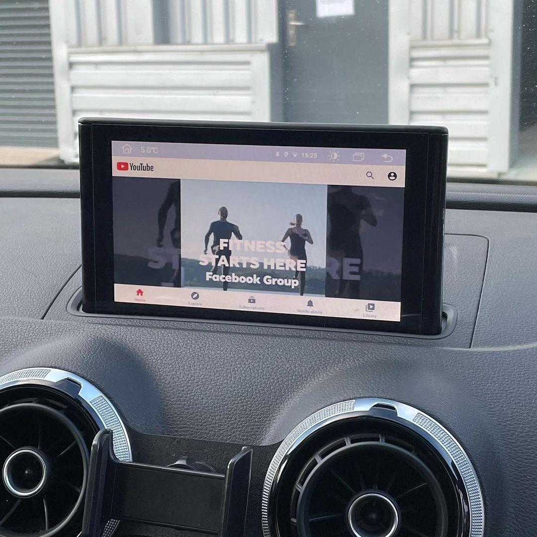 Audi A3 (2014-2018) 7" Flip-Out Android Screen Upgrade and Wireless Apple CarPlay - AUTOSTYLE UK