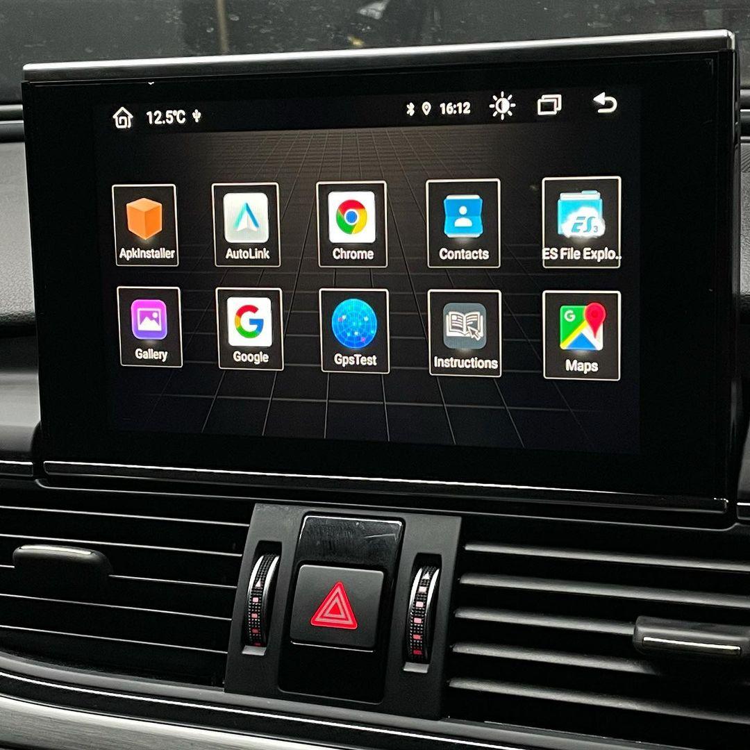 Audi A7 (2011-2018) 9" Flip-Out Android Screen Upgrade and Wireless Apple CarPlay - AUTOSTYLE UK