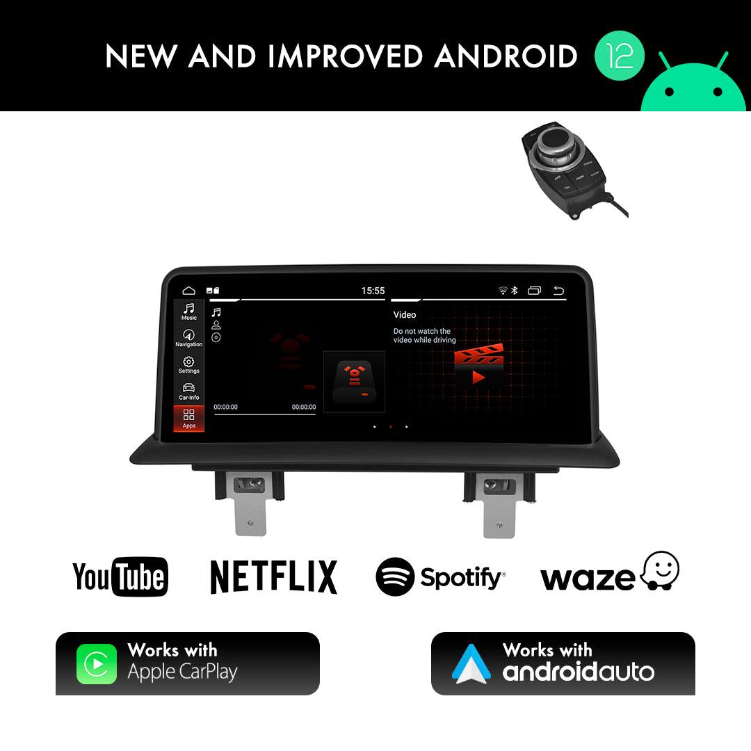 BMW 1 Series E81/E82/E87/E88 (2005-2012) 10.25" Android Screen Upgrade and Wireless Apple CarPlay - AUTOSTYLE UK