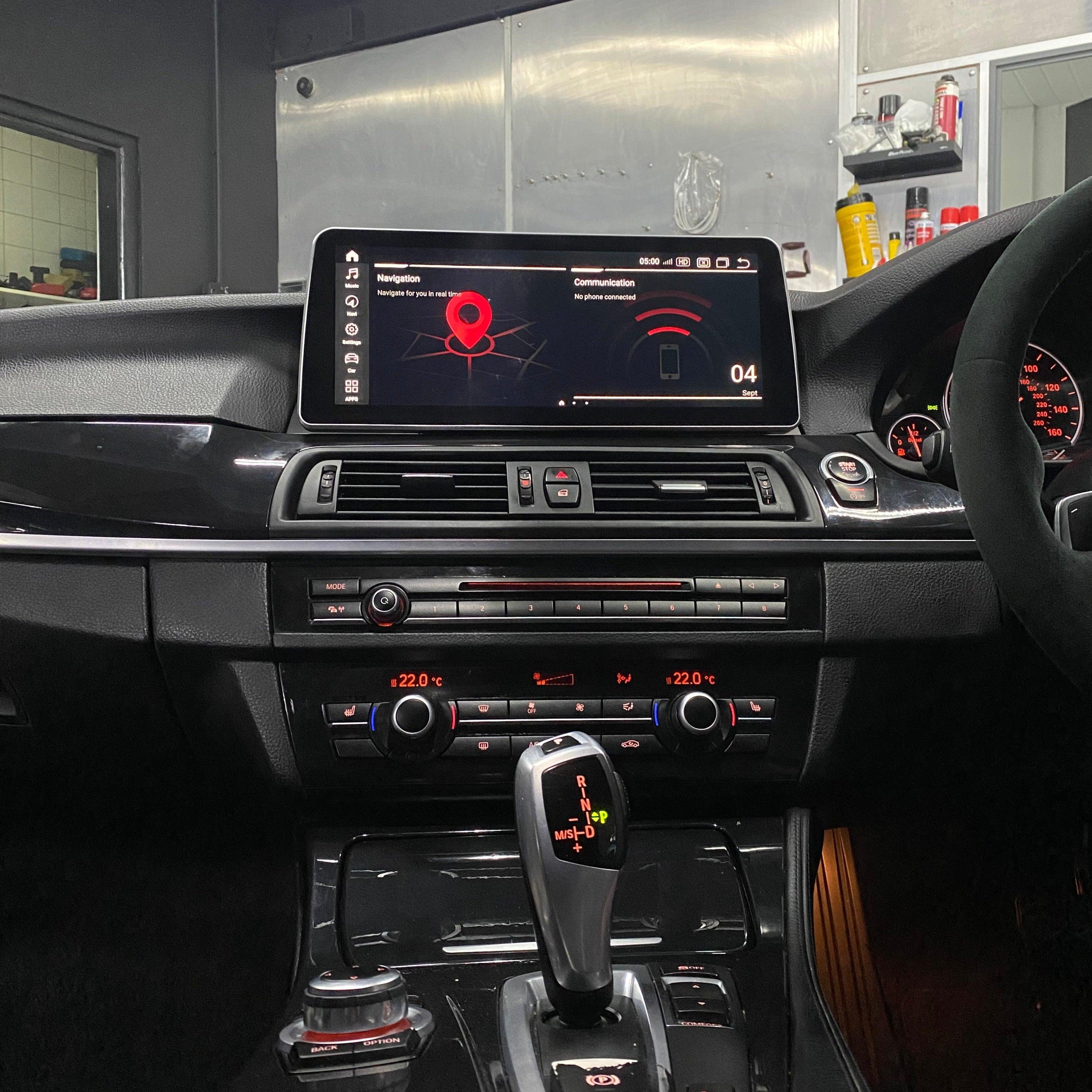 BMW 5 Series F10 F11 GT F07 (2010-2017) NBT 12.3" Android Screen Upgrade and Wireless Apple CarPlay - AUTOSTYLE UK