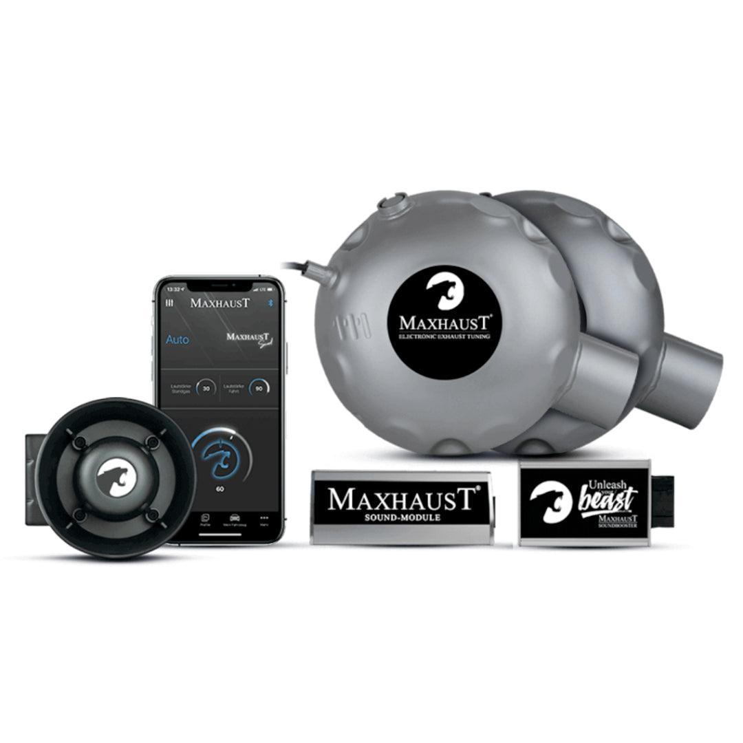 Maxhaust Active Sound System, Sound Booster with APP control - AUTOSTYLE UK