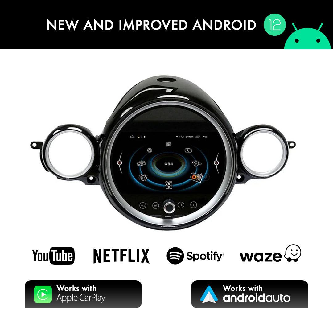 Mini Countryman R60 (2011-2016) 9" Android Screen Upgrade and Wireless Apple CarPlay - AUTOSTYLE UK