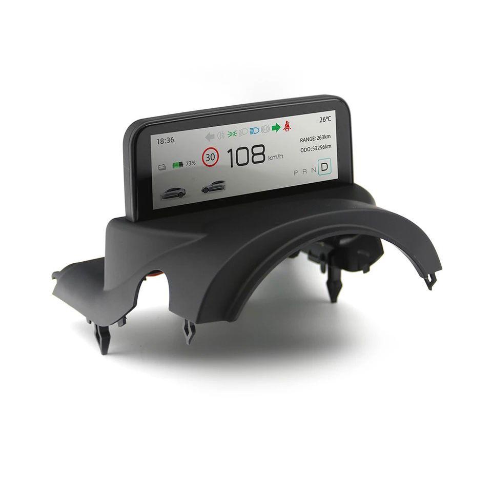 Tesla Model 3 / Model Y LCD Virtual Cluster Clock Upgrade - AUTOSTYLE UK