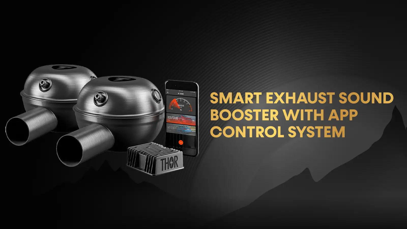  Smart Exhaust Sound Booster with App Control System | Autostyle UK