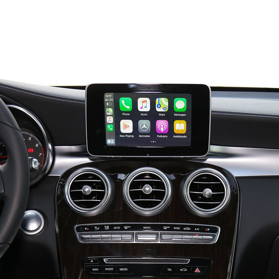 Wireless Apple CarPlay/Android Auto for Mercedes-Benz A/B/C/E/GLK/GLA/ML/SLK Class with NGT4.5/4.7/ NTG5