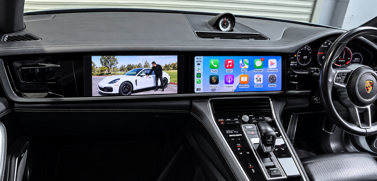 Porsche Panamera 970 971 12.3” Dual Screen Upgrade Carplay