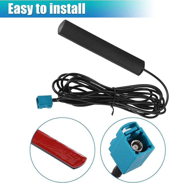 DAB FM Radio Antenna Stereo Antenna Fakra Z Adapter for Car Radio