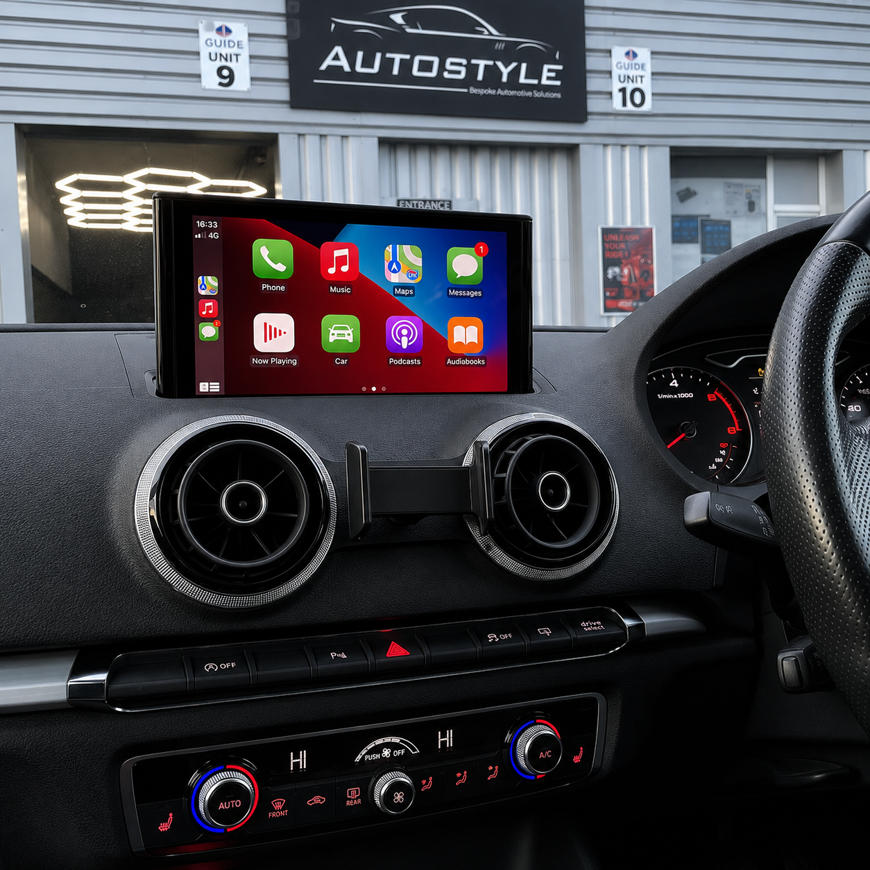 Audi A3 Apple Carplay / Android Auto 7" Flip-Out Stereo Upgrade (2014-2018)