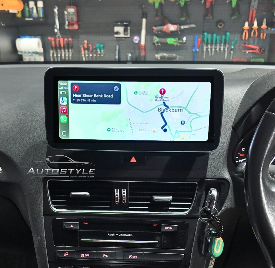 Audi Q5 (2009-2016) Apple CarPlay Android Auto 10.25" Touch Screen RHD