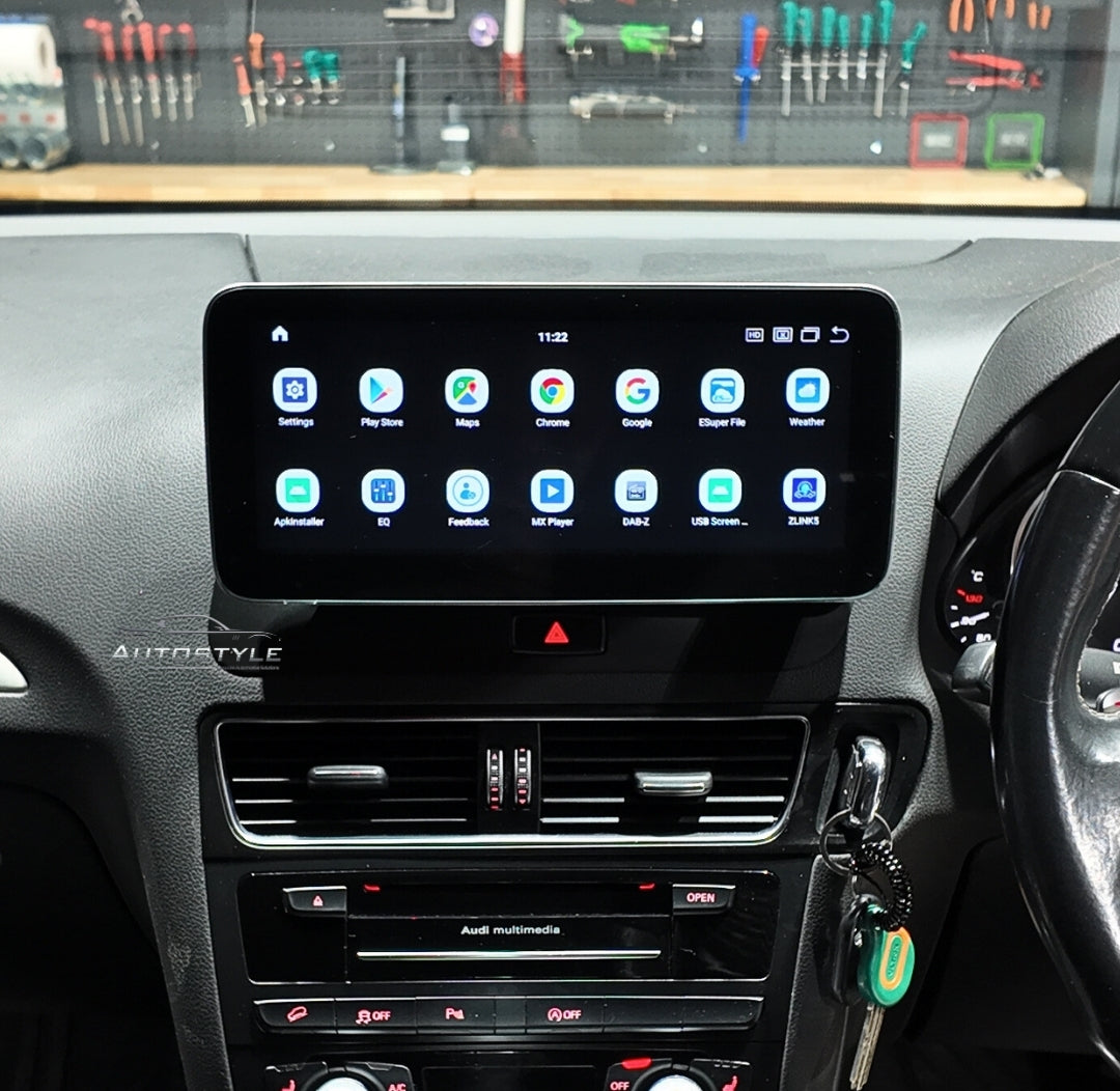 Audi Q5 (2009-2016) Apple CarPlay Android Auto 10.25" Touch Screen RHD