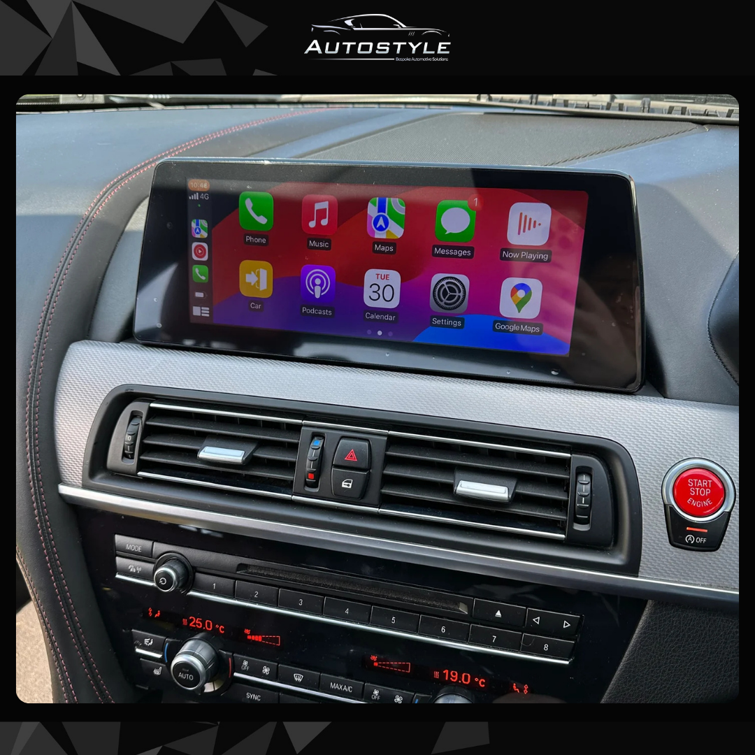 BMW 6 Series F06 F12 F13 Apple CarPlay Android Auto 10.25" Touch Screen CIC/NBT