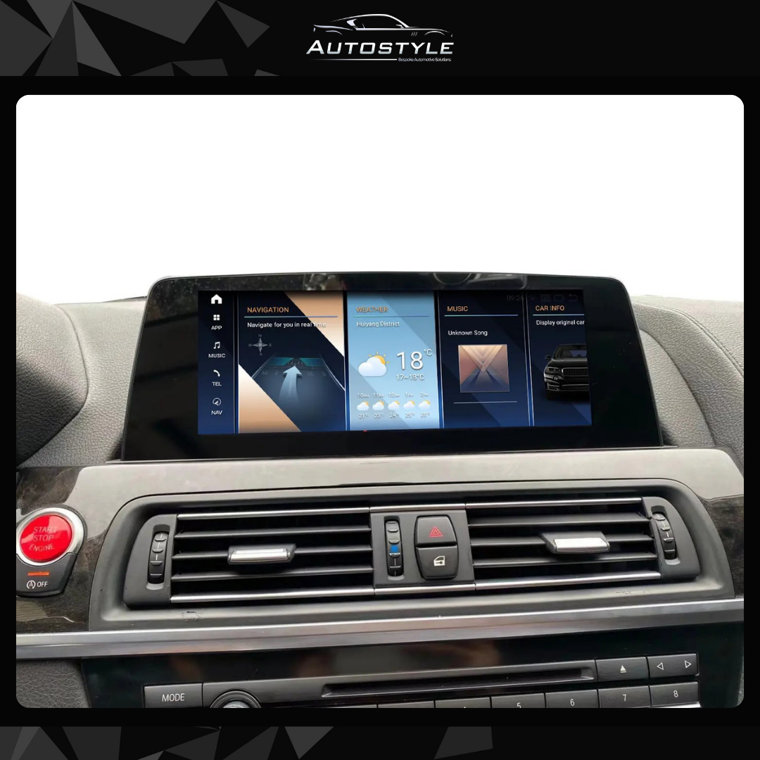 BMW 6 Series F06 F12 F13 Apple CarPlay Android Auto 10.25" Touch Screen CIC/NBT