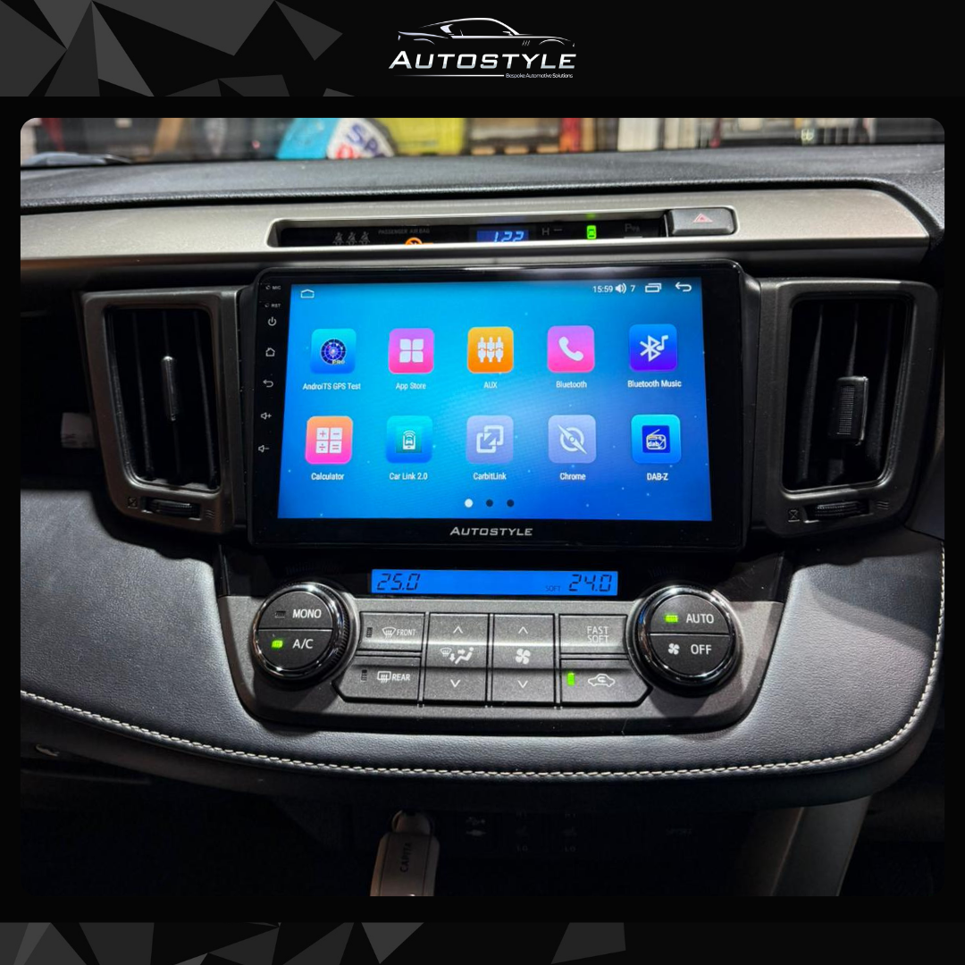 Toyota RAV4 XA40 XA50 Apple Carplay / Android Auto 9" Stereo Upgrade 2012-2018