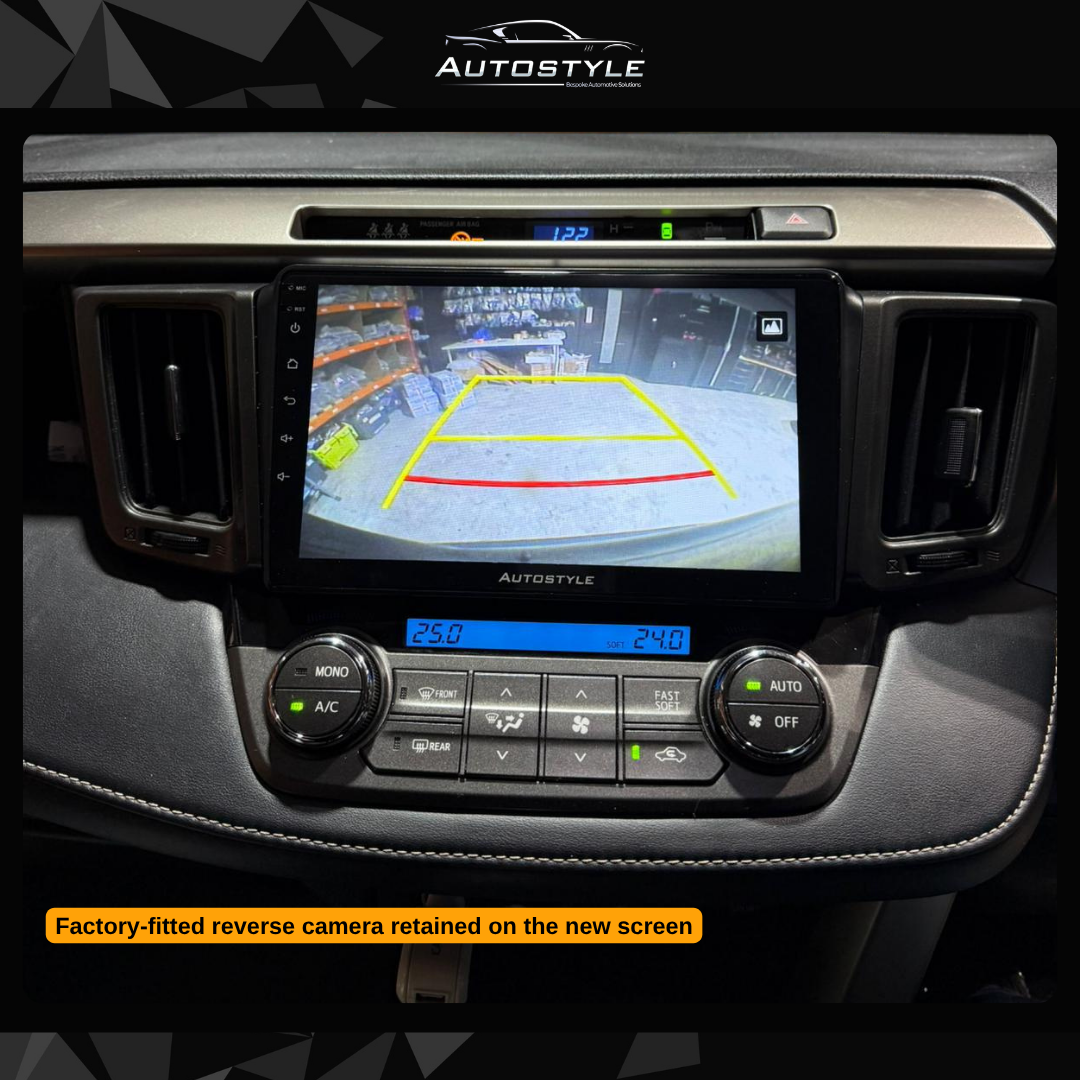 Toyota RAV4 XA40 XA50 Apple Carplay / Android Auto 9" Stereo Upgrade 2012-2018